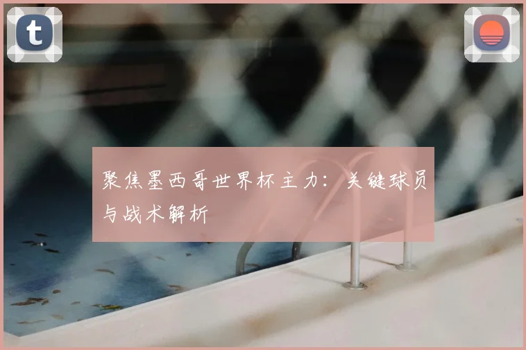 聚焦墨西哥世界杯主力：关键球员与战术解析